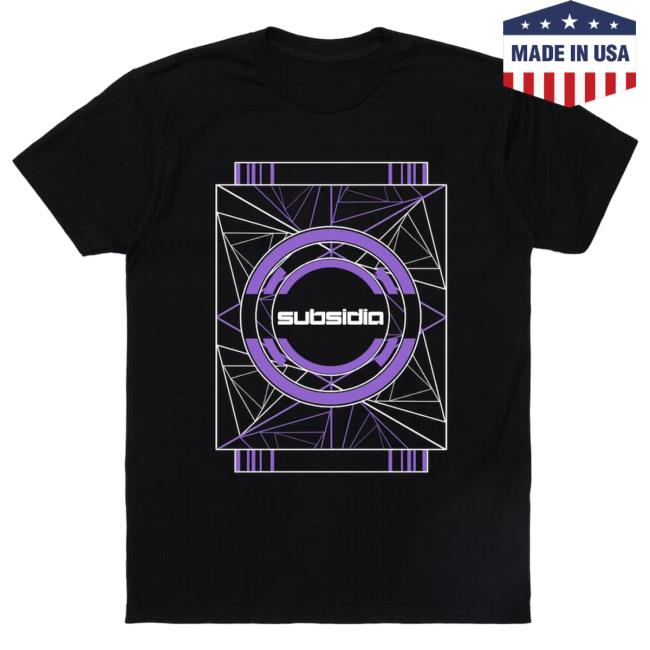Official Excision Merch Bar Evolution 'Subsidia' Street Wear Shirt 2024 - Night MerchBar