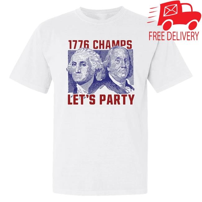 Official Barstool Sports Merch Store Let's Party USA Attractive Shirt Barstool Sports Apparel Clothing Shop BarstoolSports