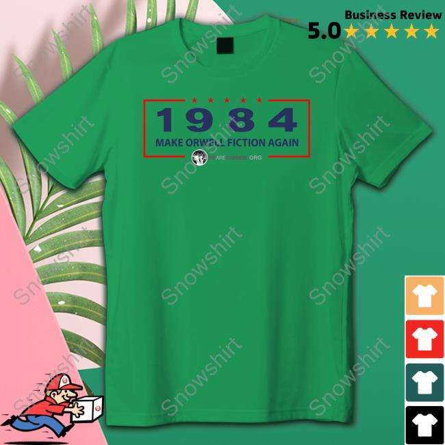 1984 Make Orwell Fiction Again Crewneck Sweatshirt