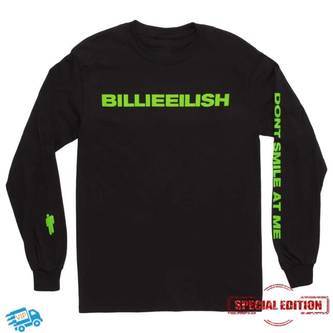 Official Billie Eilish Shop Don't Smile at Me Tees