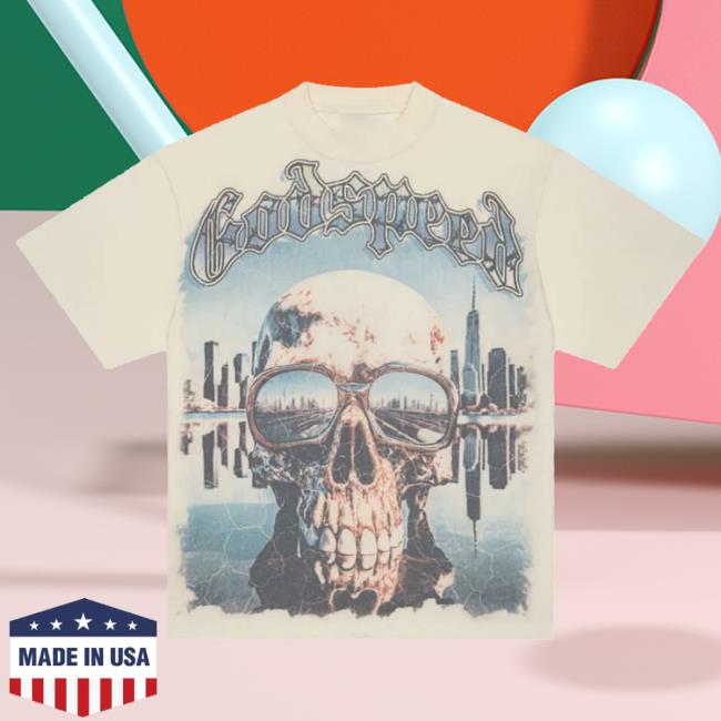 Official Godspeed Nyc Clothing Merch Tunnel Vision Attractive Shirt (Bone)