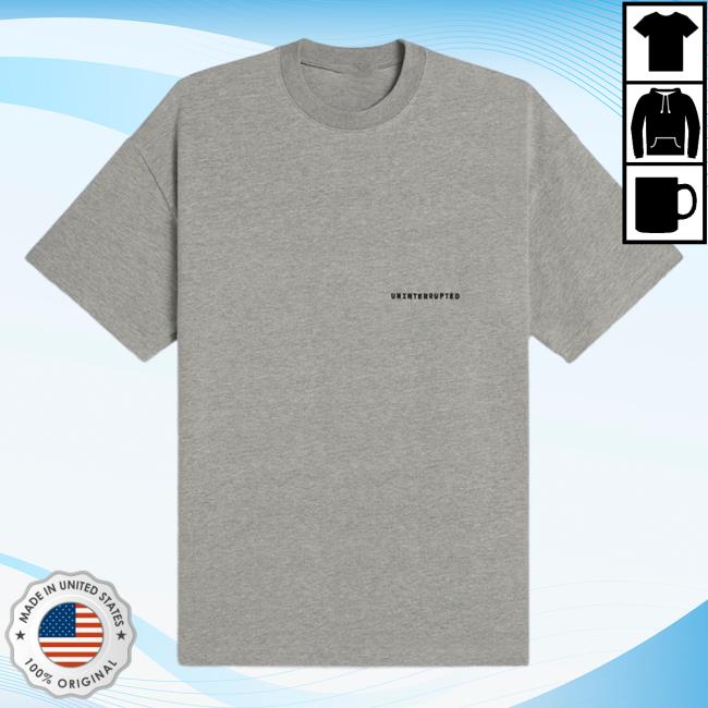 Official Maverick Carter Uninterrupted Clothing Store Shop Fundamentals Shirts Grey Mavcarter