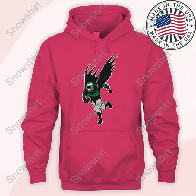 Phillygoat Merch The Caped Receiver Tee Official Phillygoat Merch The Caped Receiver Hooded Sweatshirt