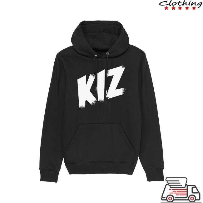 Krasser Stoff Hoodie K.I.Z Logo