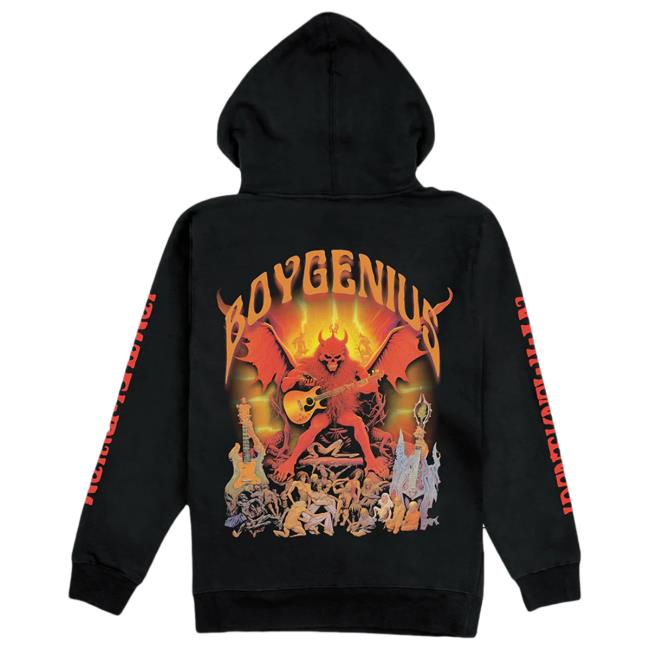 Boygenius Demon Long Sleeve T Shirt Boygenius Store Merch Shop Demon Hoodie