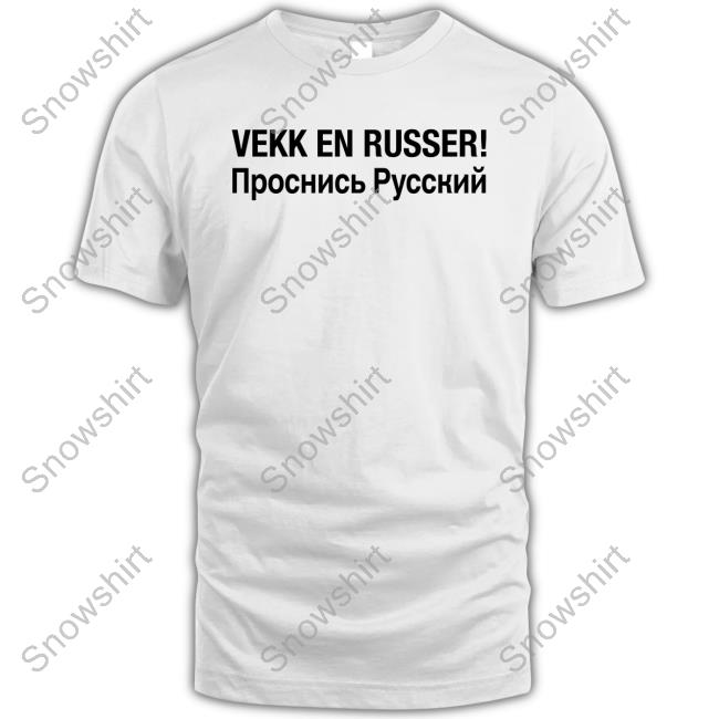 Kjetil Krane Vekk En Russer T-Shirt