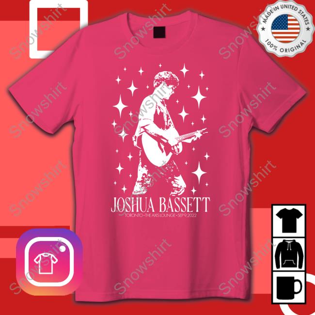Joshua Bassett Merch Toronto Tour T Shirts Joshua Bassett Merch Toronto Tour TankTop