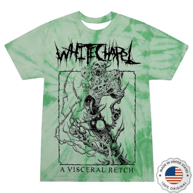 Official Whitechapel A Visceral Retch Spider Mint Top Shirt