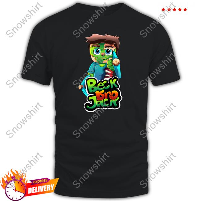 Beckbrojack Merch Beckbrojack Gray Crewneck Sweatshirt Beckbrojack Gray Tee