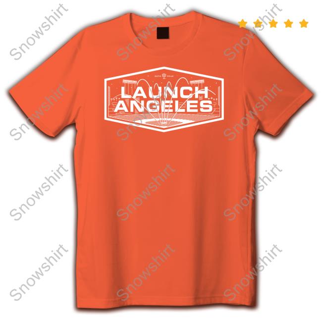 J.D. Martinez Launch Angeles T-Shirt Official Rotowear Merch Launch Angeles T-Shirt