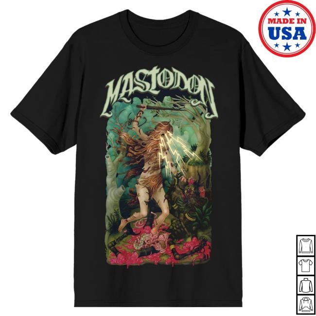 Official Mastodon Rocks Merch Store Mastodon Incident in The Wild Tshirt