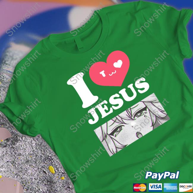 Vshojo Merch I Love Jesus Crewneck Sweatshirt Vshojo Merch I Love Jesus Tank