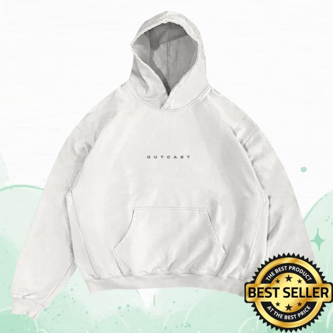 Official NF Real Music Merchandise Off-White Outcast Custom Crewneck Sweatshirt