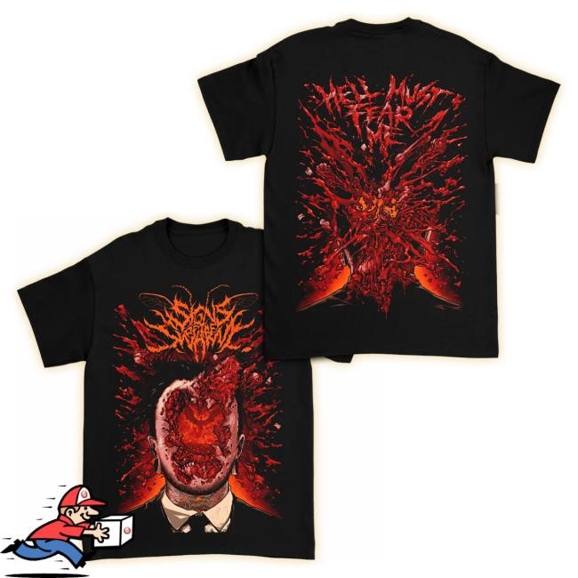 Official Indie Merch Store Signs Of The Swarm HELLMUSTFEARME Shirt IndieMerchStore