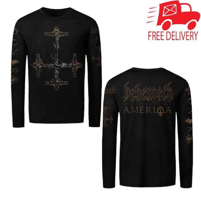 Behemoth Contra Cross Long Sleeve Shirt