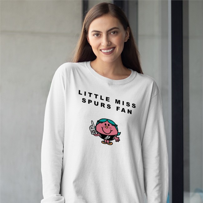 Little Miss Spurs Fan Shirts Little Miss Spurs Fan Tee San Antonio Spurs Brianellingboe