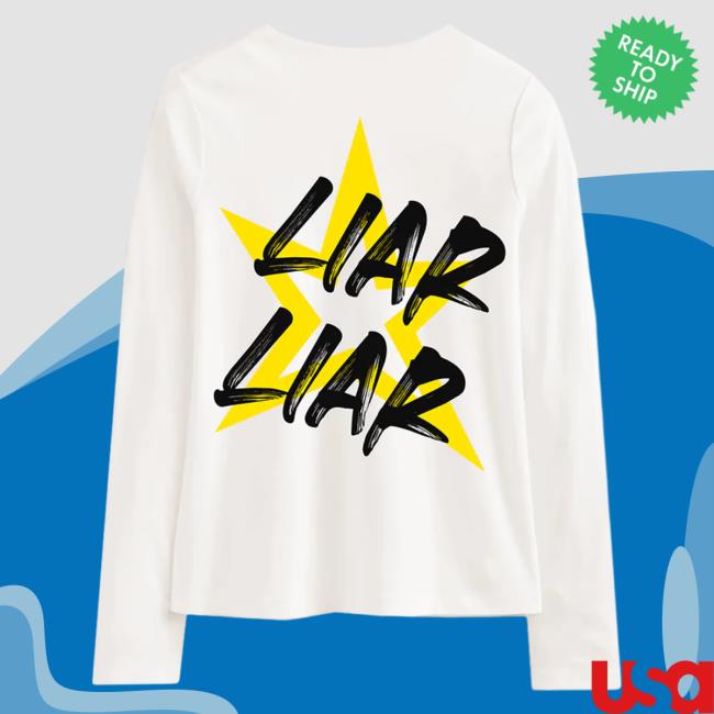 Official Republic Records Merch Store Liar Liar Off White Long Sleeve Shirts Republic Records Apparel Clothing Shop RepublicRecords