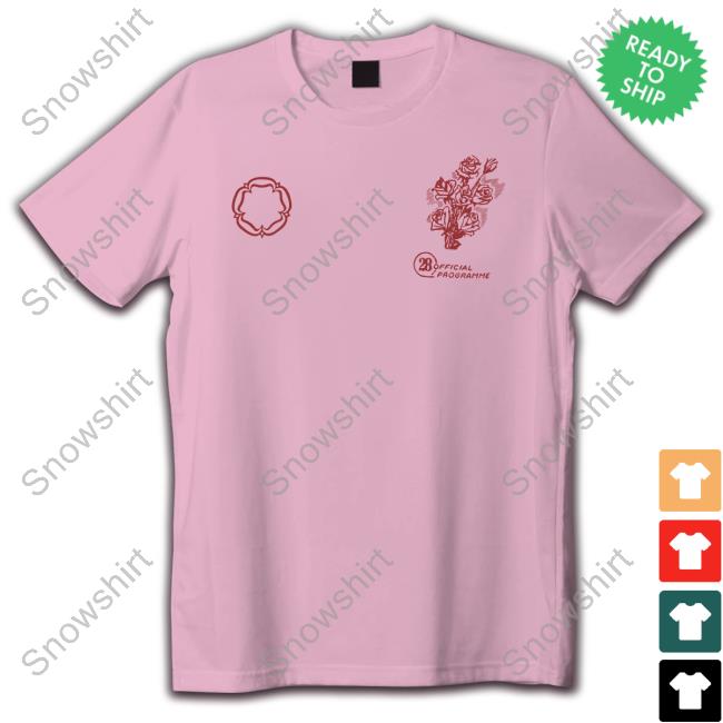 28 Clothing 28 Rose Official Programme Shirts