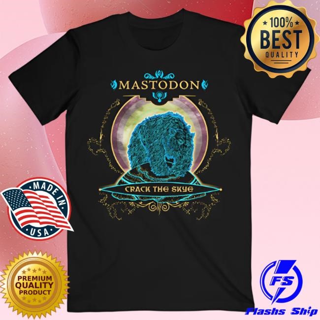Official Mastodon Merch Store Mastodon Rocks Crack The Skye Bear New Shirt