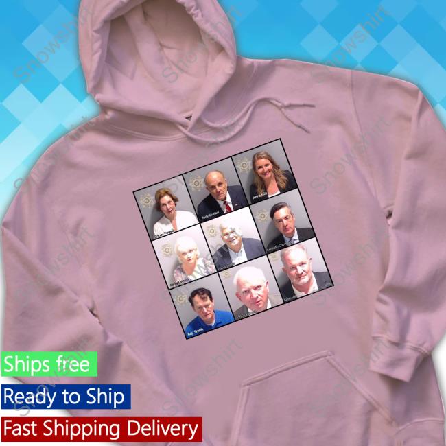 Official Trump Lackey Mugshot Shirts Fulton County Jail Trump Lackey Mugshot T Shirt Sidney Powell Rudy Giuliani Jenna Ellis
