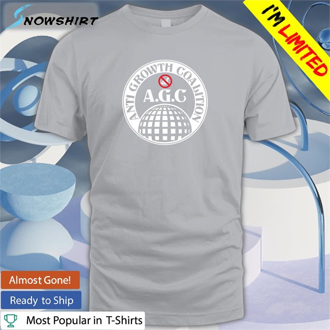 Anti Growth Coalition AGC Offical Unisex Black TShirts MauriceTrant