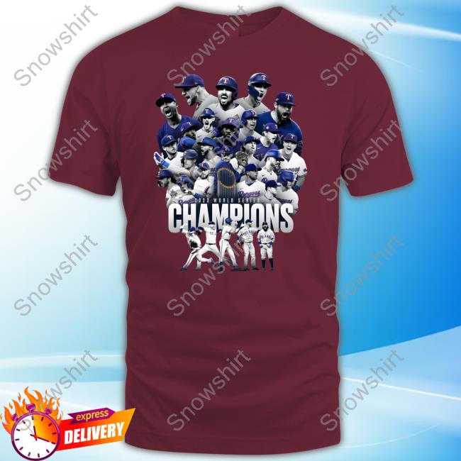 2023 World Series Champion Hoodie 2023 World Series Champion MLB Crewneck Sweatshirt