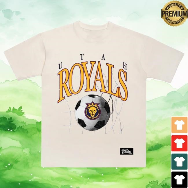 NWSL Shop Store Merch Official Unisex Utah Royals Heavyweight Tee