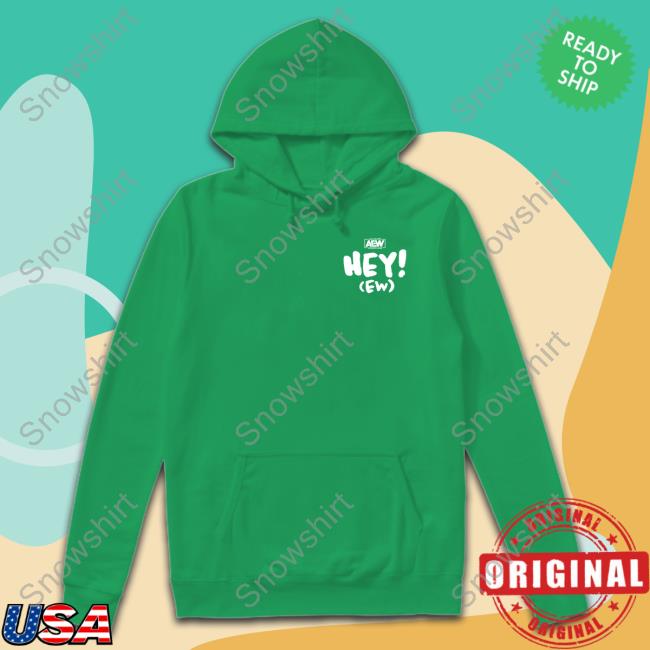 All Elite Wrestling RJ City Hey Ew Front Left Chest AEW Shop Hoodies AEW Shop All Elite Wrestling RJ City Hey Ew Front Left Chest Tee