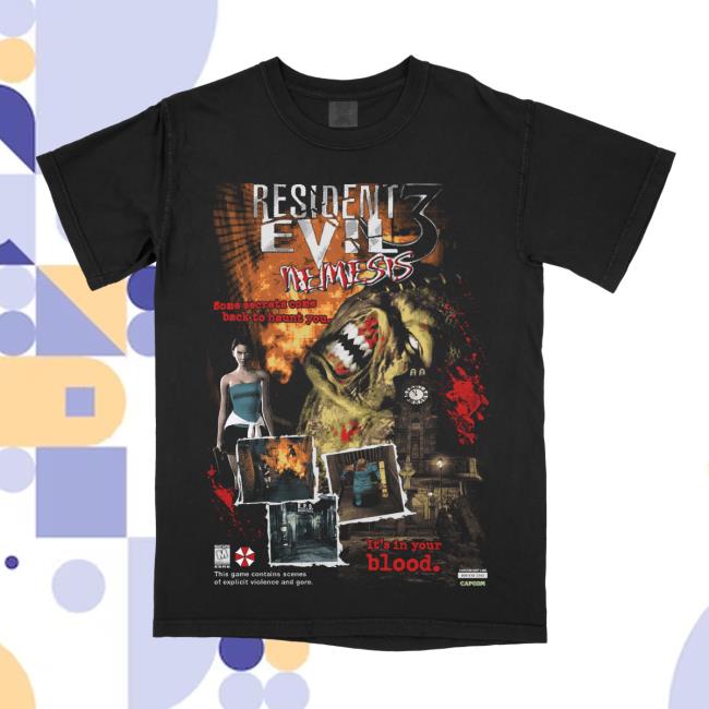 Graveyardgoods Resident Evil 3: Nemesis T-Shirt