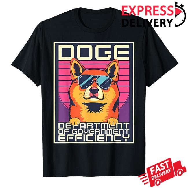 Doge Department Of Government Efficiency Tee Shirt