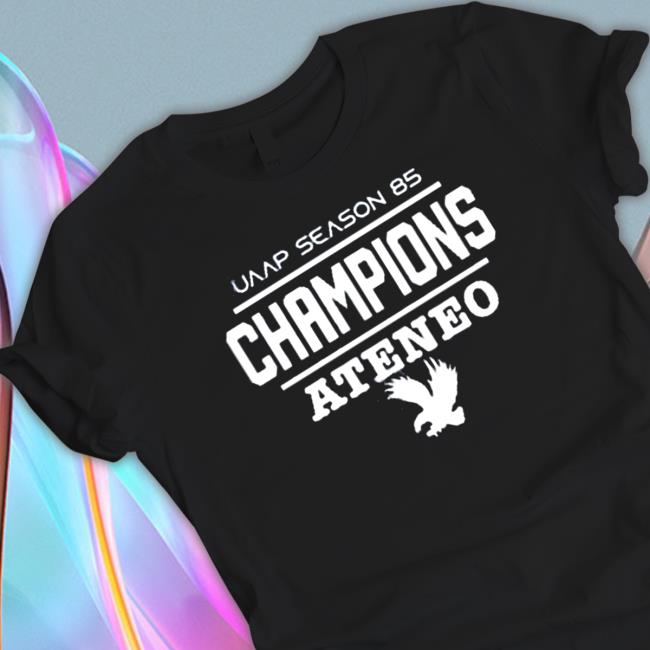 Official Uaap Season 85 Champion Ateneo T Shirt