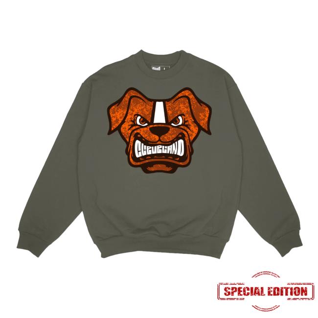 Official Ohio Clothing Shop Angry Cleveland Military Hoody