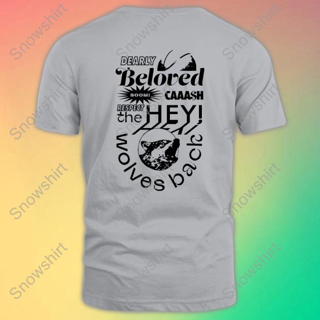 Michael Grady Wolves Back Long Sleeve Tee Wolves Back Sweatshirt