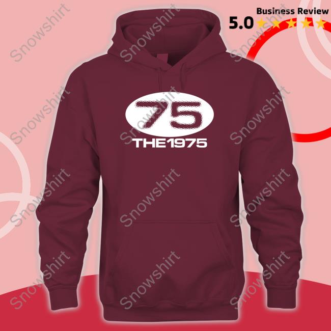 The1975 Merch 75 Tank 75 Hooded Sweatshirt