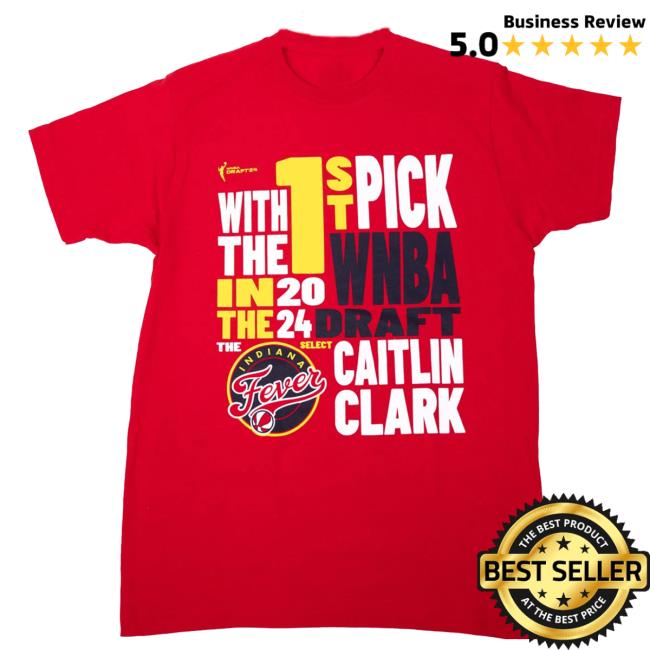 Official Indiana Fever Caitlin Clark Draft Night Shirt 2024