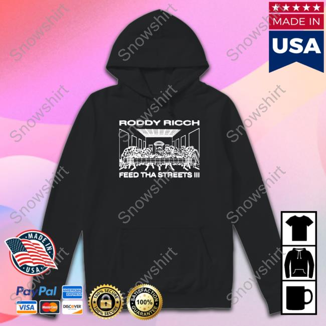 Official Roddy Rich Feed Tha Streets Iii Tee Shirt