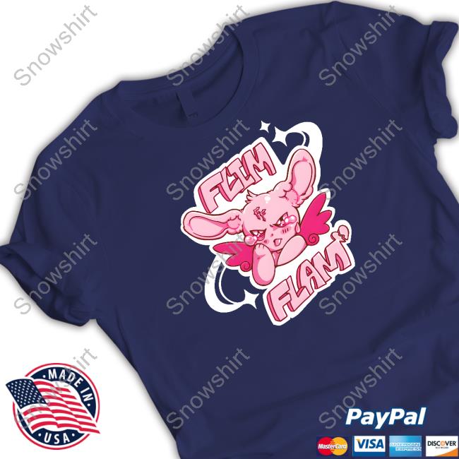 Official Flamingo Flim Flam Sad Bunny Hooded Sweatshirt