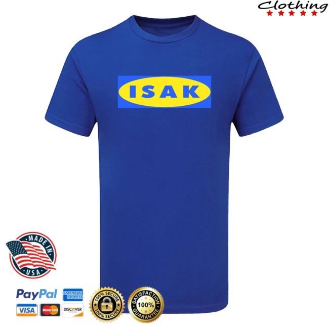 Official Childrens 14 Alexander Isak Newcastle & Sweeden Shirt - Ikea Inspired