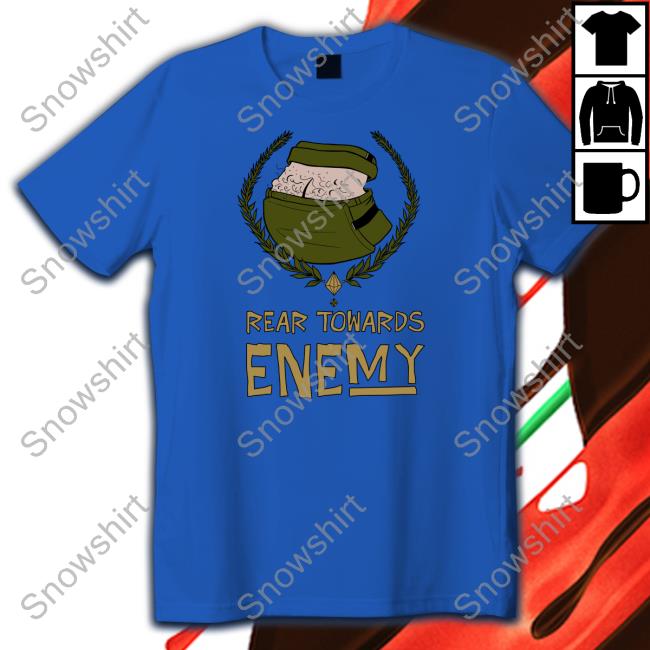 Ryan Mcbeth Merch Rear Towards Enemy Hooded Sweatshirt Ryan Mcbeth Merch Rear Towards Enemy Sweatshirt