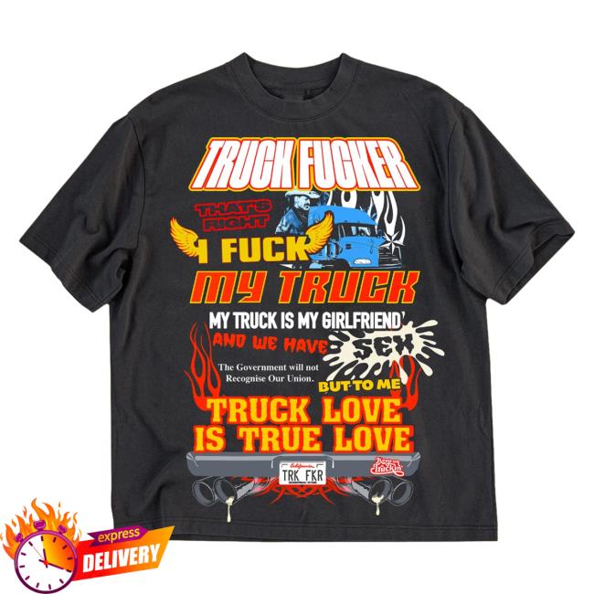Official Shirtz Cool Cold Ones Merch Store The Trucker Collection Truck Fucker Popover Shirt Black ColdOnes Shop