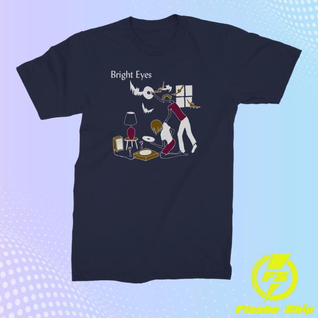 Bright Eyes Merch Record T Shirts