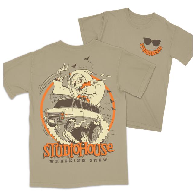 Official Studiohouse Designs Merch Store Studiohouse Wrecking Crew Van Shop Popover Shirt Studiohouse Designs Apparel Clothing Shop StudiohouseDesigns