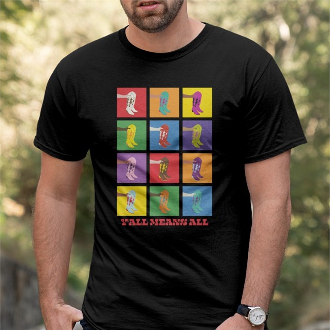 Devolver Digital Merch Store Devolver Y'all Means All Long Sleeve Devolver Digital Merch Store Devolver Y'all Means All Tee Shirts