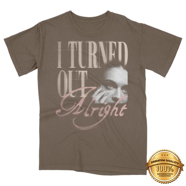 Official Kelsea Ballerini Merch Store Kelsea Ballerini I Turned Out Alright Shirt 2024 Kelsea Ballerini Apparel Shop KelseaBallerini