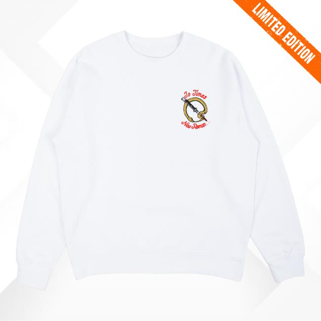 In Times New Roman Hooded Sweatshirt