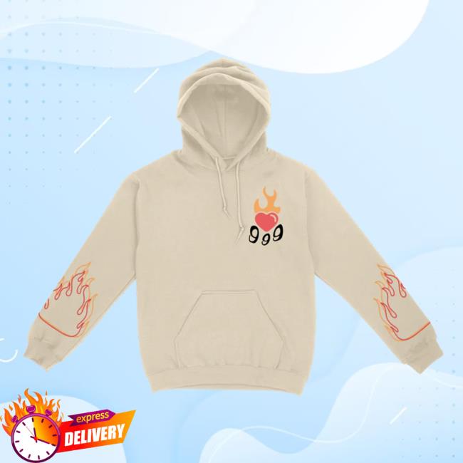 Official Juice Wrld Merch 999 Club Skull Puff Crewneck Sweatshirt