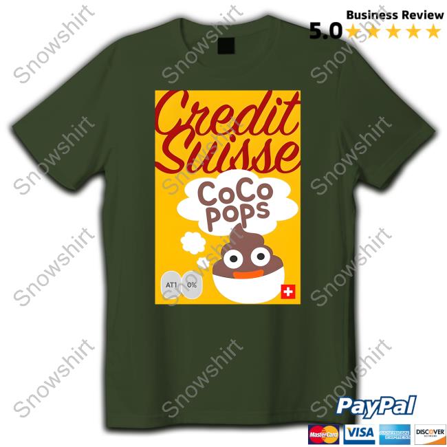 Credit Suisse CoCo Pops Shirt Credit Suisse CoCo Pops Shirt