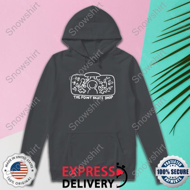 The Point Skate Haring Edition Limited Long Sleeve Tee Official The Point Skate Haring Shirt Black