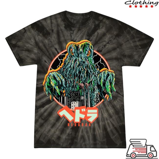 Official Cavity Colors Hedorah The Smog Monster 3D Tie Dye Sweater Cavitycolors