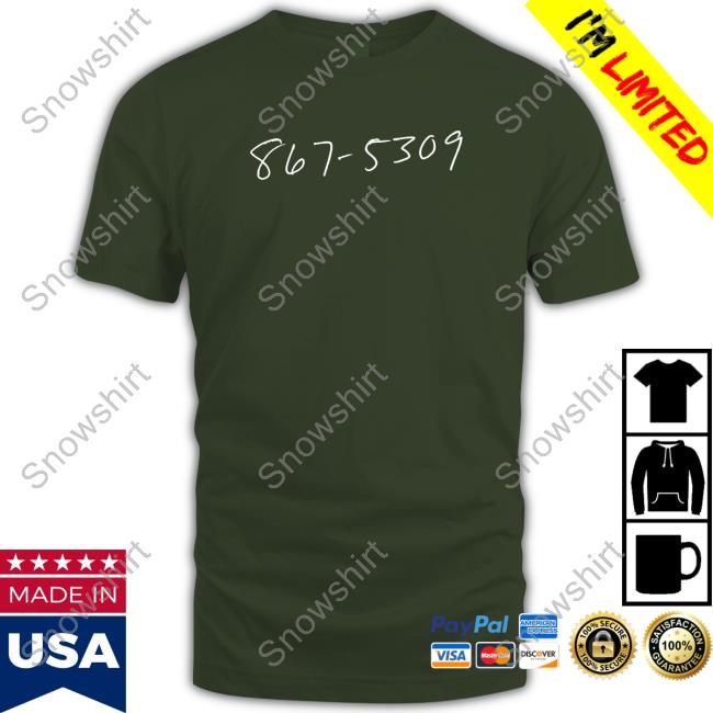 Official Super 70S Sports 867-5309 T Shirt Super70ssportsstore 867-5309 Long Sleeve
